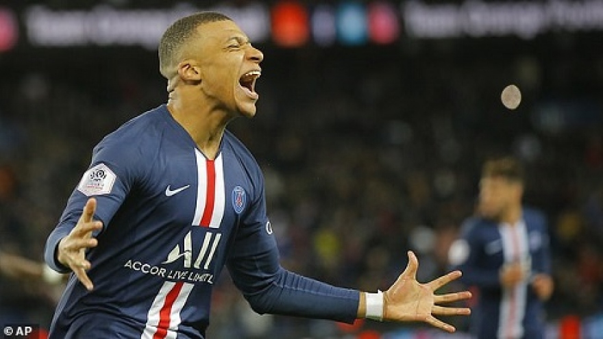 Mbappe được công nhận là Vua phá lưới Ligue 1